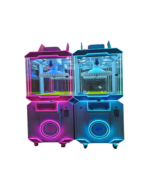 太空夹子游戏机机40个夹子（粉 黄 篮）